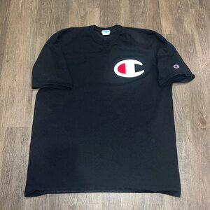 Champion Dark T-Shirt with Logo
